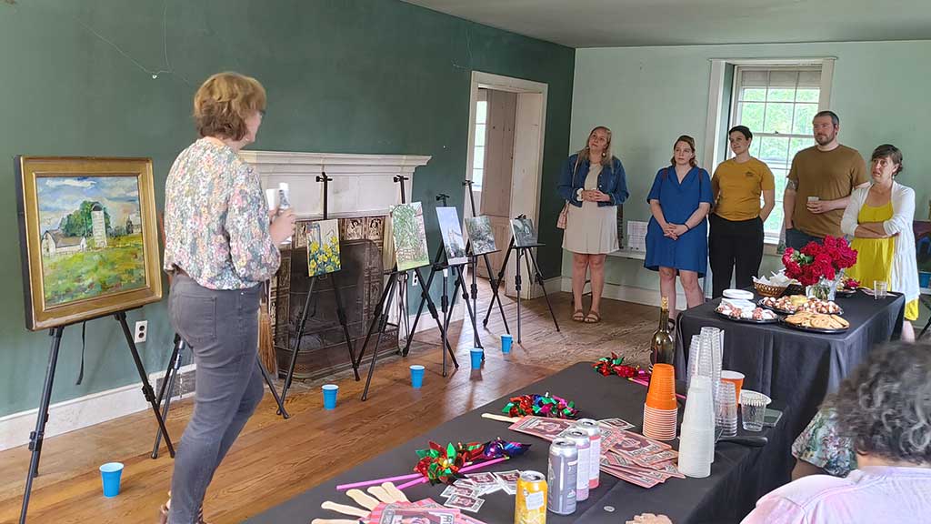 Award Ceremony for the 2023 Plein Air Competition.